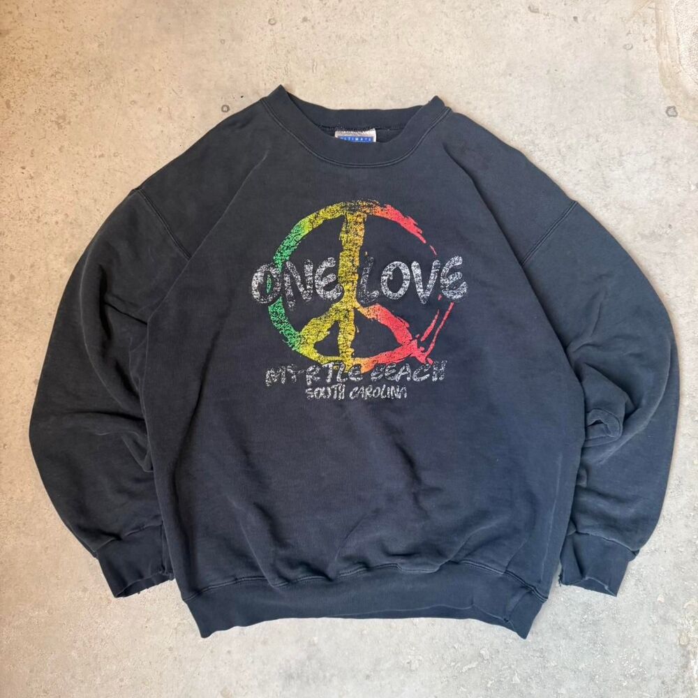 Vintage Hanes Myrtle Beach One Love Sweatshirt M
